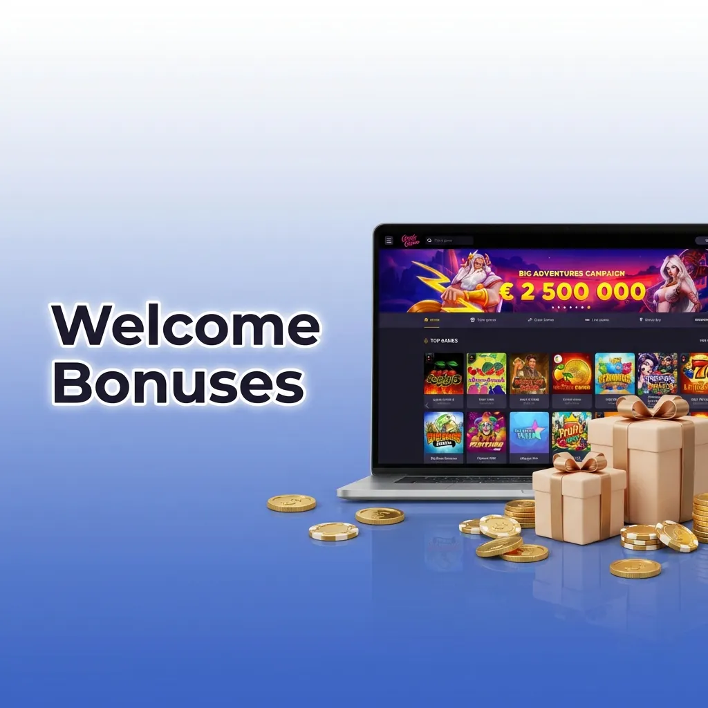 Candy Casino welcome bonus: 100% match up to CA$500 plus 100 free spins for new players on first deposit
