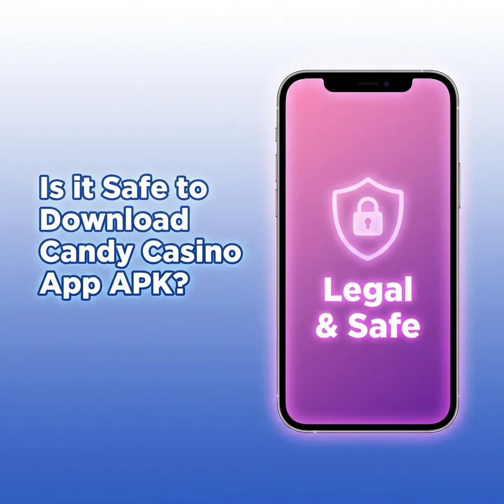 Candy Casino app security features including Curaçao license, SSL encryption, and responsible gambling tools