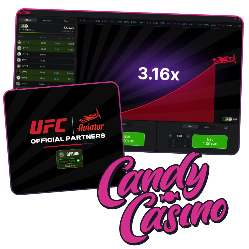 Play the thrilling Aviator Game at Candy Casino and multiply your stakes today.