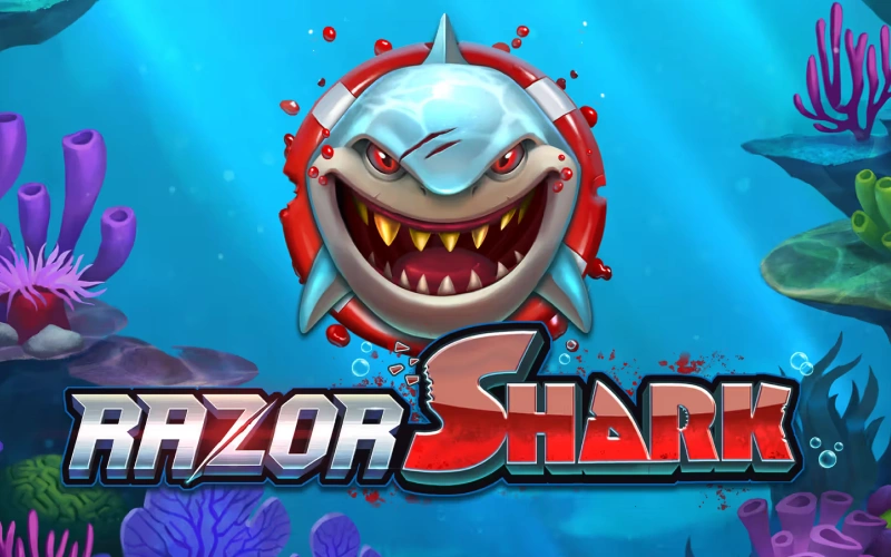 Dive deep into the Razor Shark online casino game at Candy Casino.